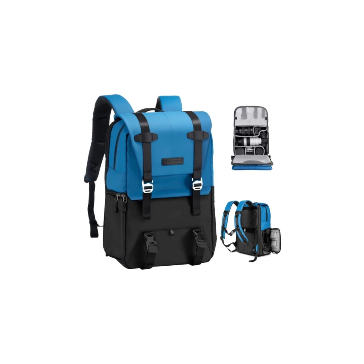 K&F CONCEPT - Mochila Kf Concept Kf 13087a V1 Fotografía Azul