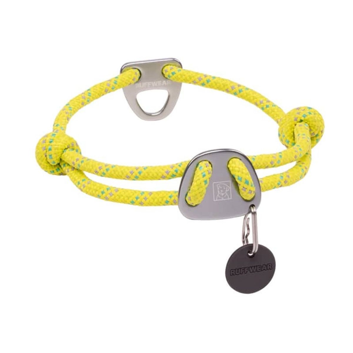 RUFFWEAR - Collar para perros Knot Amarillo Ruffwear L 51 - 66 cm
