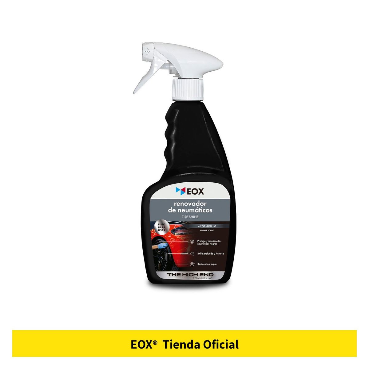 GENERICO - Renovador De Neumáticos Alto Brillo Tire Shine Eox 470 Ml