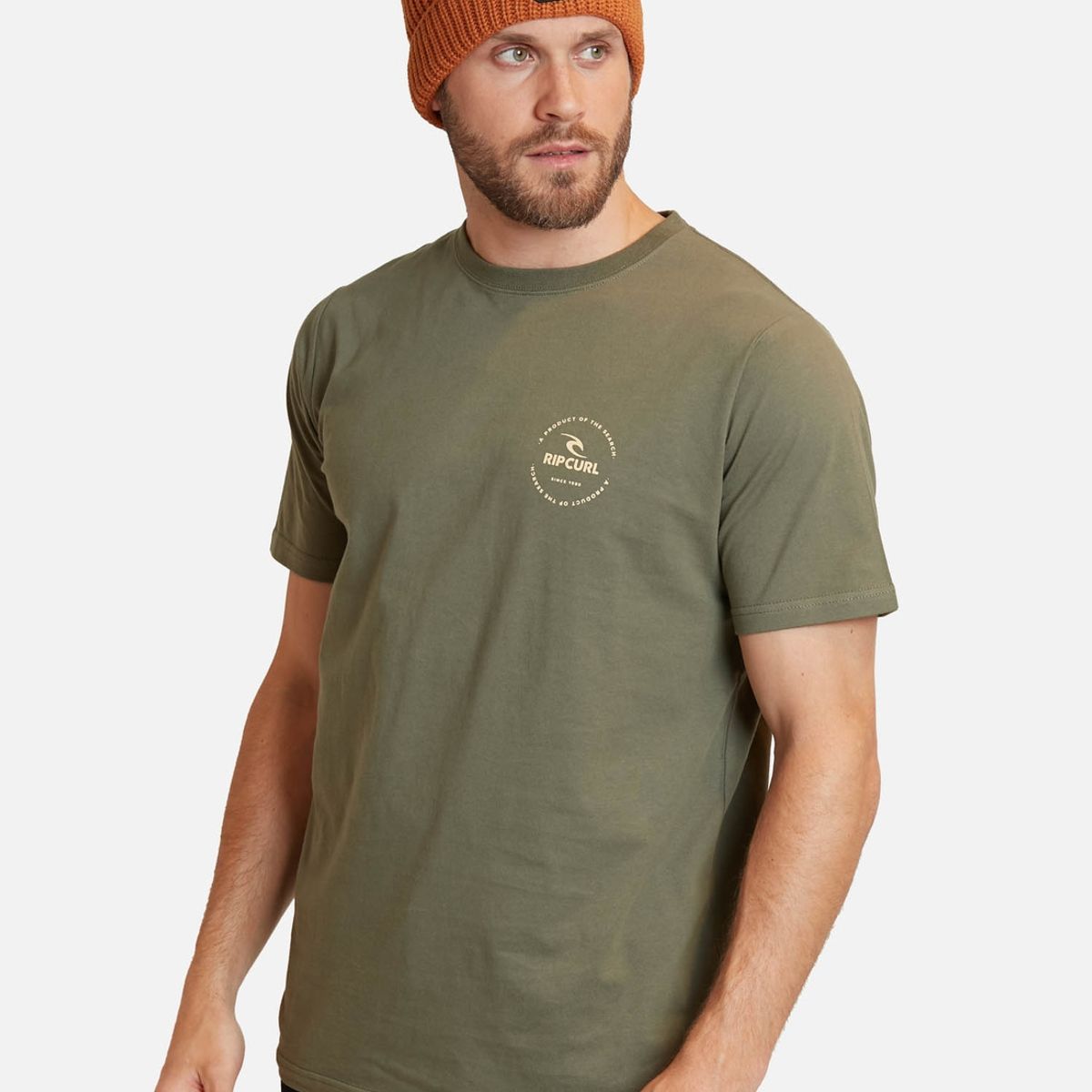 RIP CURL - Polera Made For The Search Verde Hombre Rip Curl