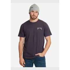 RIP CURL - Polera Made For The Search Tee Gris Hombre