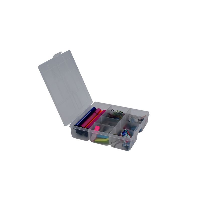 HOMEWELL - Caja Organizadora Transparente 19x16x4cm HOMEWELL