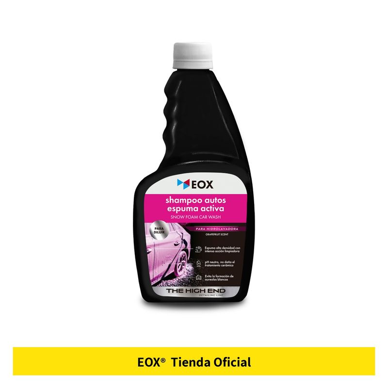 GENERICO - Shampoo Automotriz Espuma Activa Snow Foam Pink Eox 470 Ml