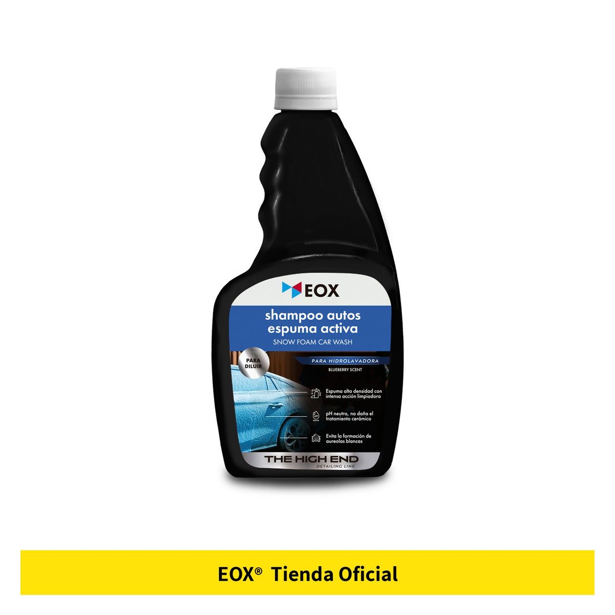 GENERICO - Shampoo Automotriz Espuma Activa Snow Foam Blue Eox 470 Ml