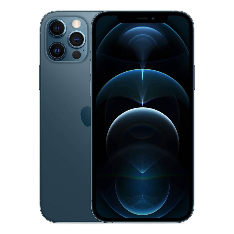 APPLE - Apple iPhone 12 Pro Max 128GB Azul Pacífico - Reacondicionado