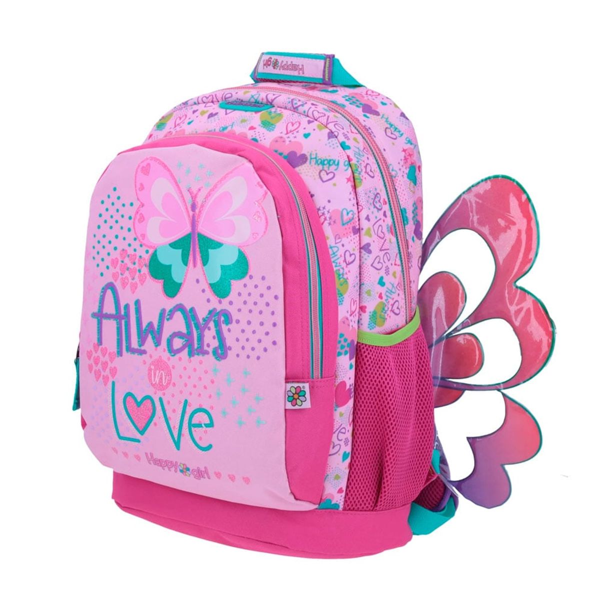 CHENSON - MOCHILA NIÑA GRANDE ORIGINAL PREMIUM HAPPY GIRL HG64451-P