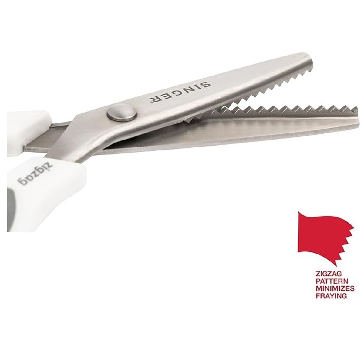 SINGER - Tijeras singer Zig Zag para tela