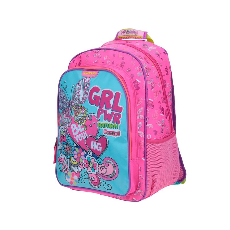 CHENSON - MOCHILA NIÑA GRANDE ORIGINAL PLUS HAPPY GIRL HG64704-P