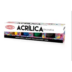 GENERICO - Pintura Acrilica Decorativa Brillante Artel