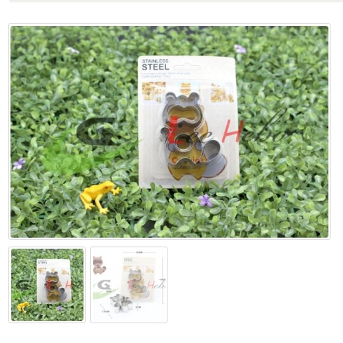 GENERICO - Cortador De Galletas Plastico Figura Ardilla