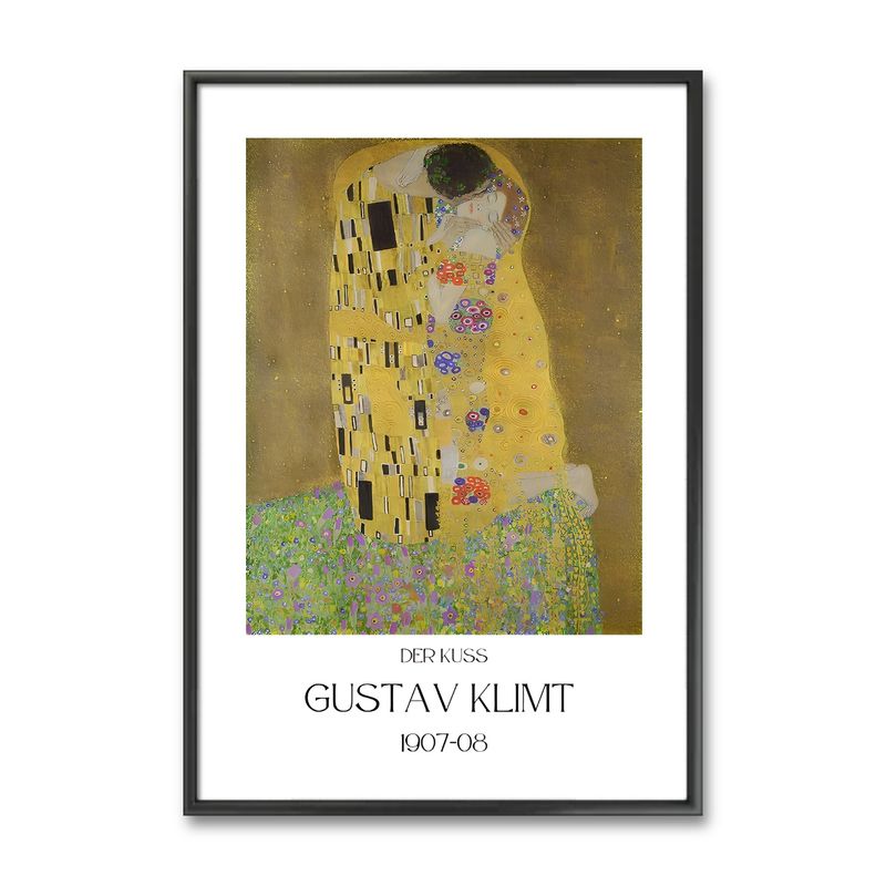 GENERICO - CUADRO DECORATIVO EL BESO GUSTAV KLIMT