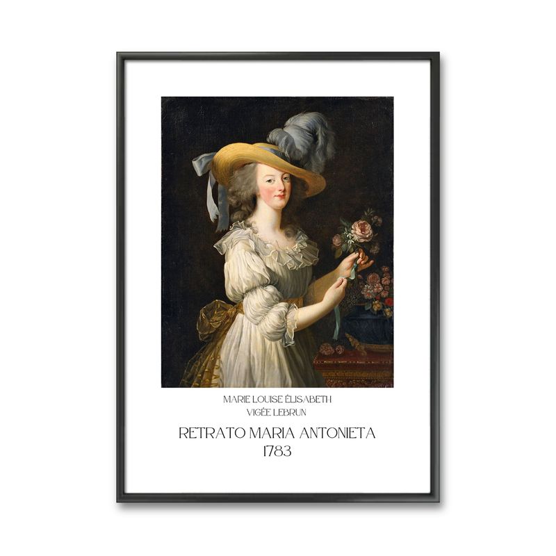 GENERICO - CUADRO DECORATIVO MARIA  ANTONIETA