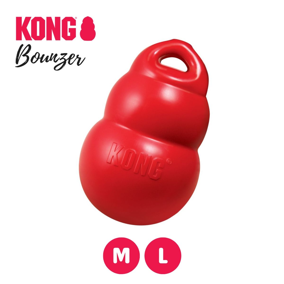 KONG - Juguete Kong Bounzer Para Buscar Y Recoger Talla L
