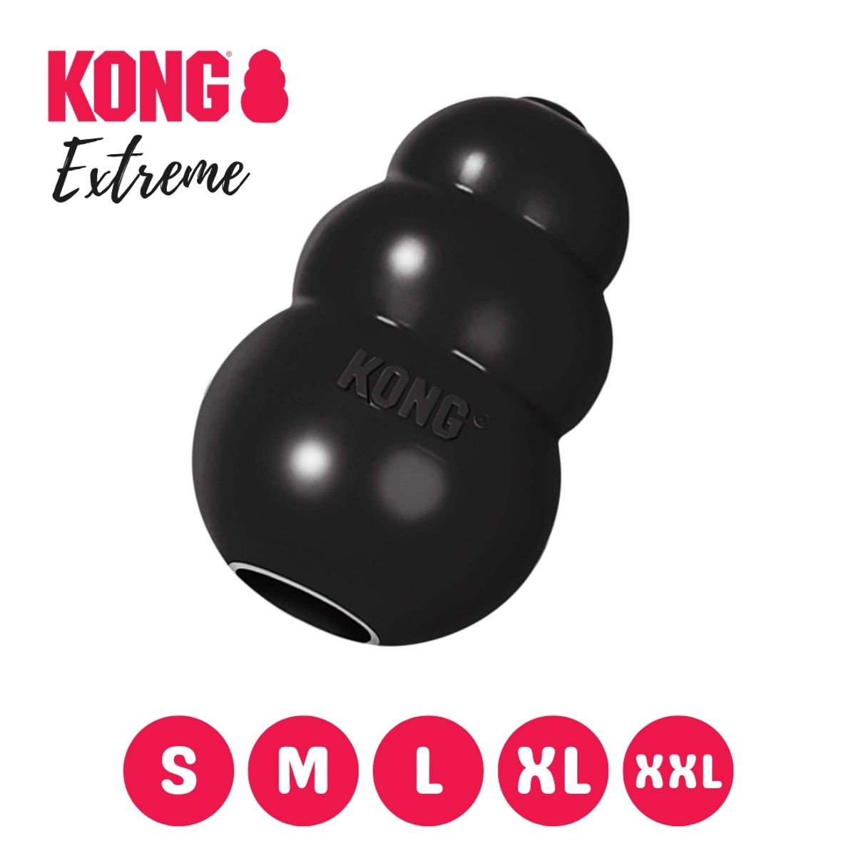 KONG - Juguete dispensador de premios Kong Extreme XXL