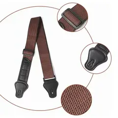 EDWINAYY - Strap Guitarra Bajo Ajustable Con Porta Plumillas Correa