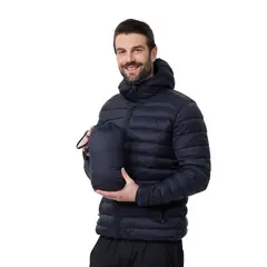 EASTONE - Parka Con Capucha Hombre Y Plegable Para