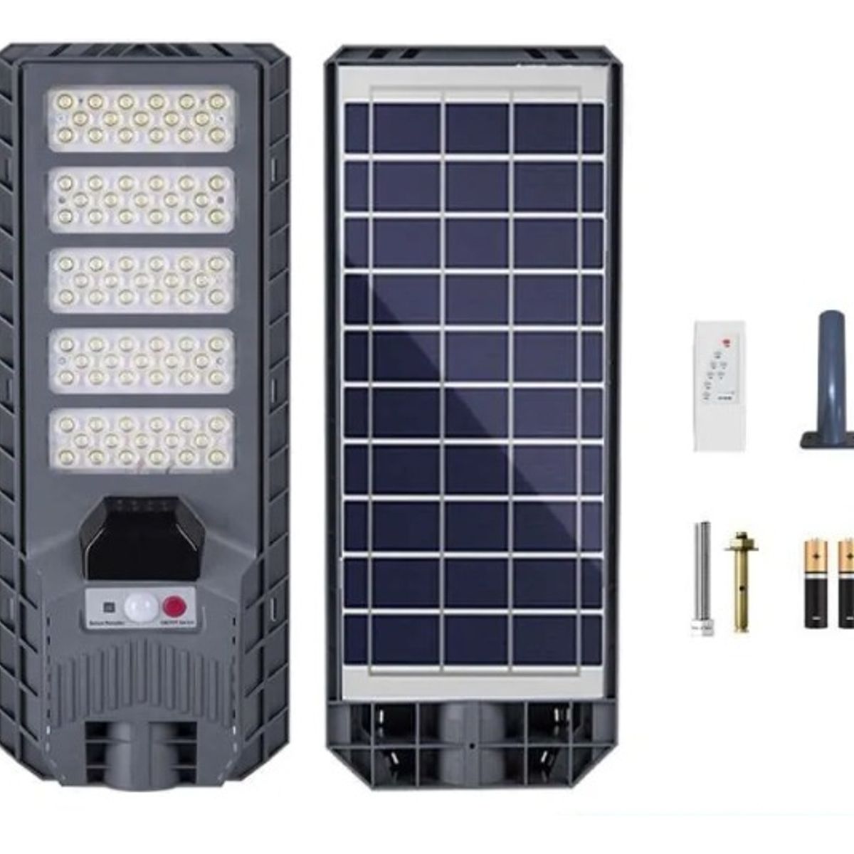 GENERICO - Luminaria Solar 300w Para Pared Exteriores