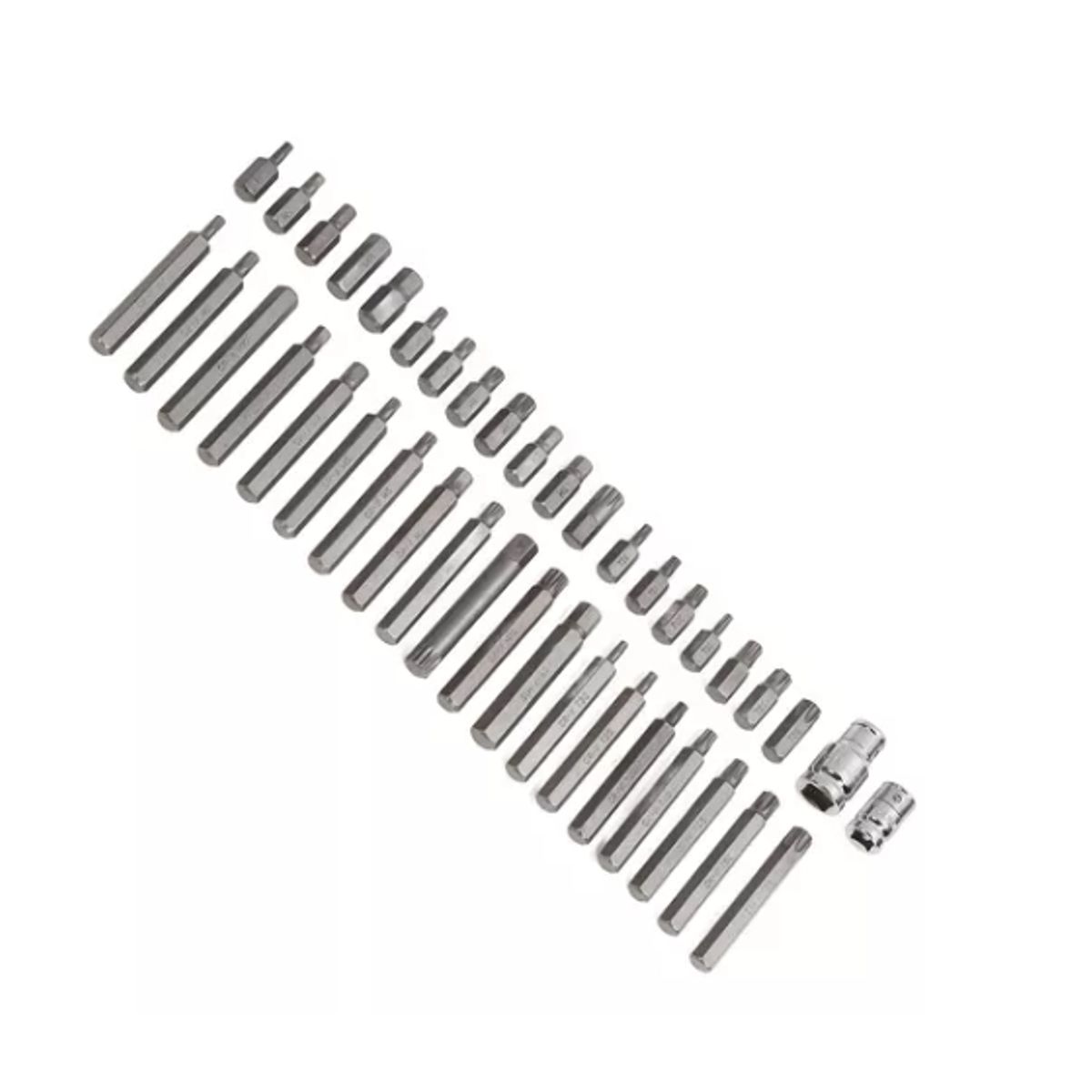 ESHOPANGIE - Kit Bit Set Juego Puntas Corto Largo Torx Allen 40 Piezas