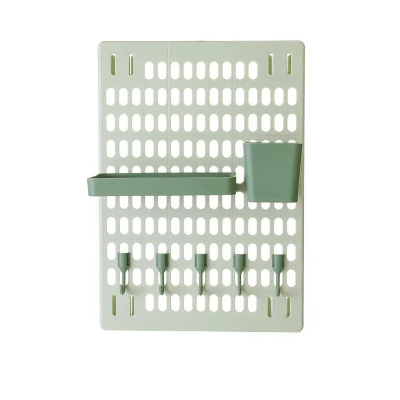GENERICO - JUEGO DE ORGANIZADOR DE PARED 8 PIEZAS TABLERO