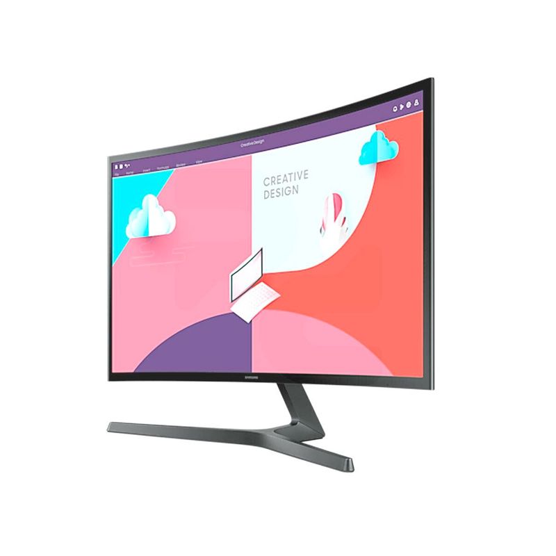 SAMSUNG - Monitor Samsung 27 Curvo Essential S27C366EA