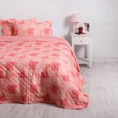 MASHINI - Quilt 1.5 Plazas Cosido Patchwork Virgo