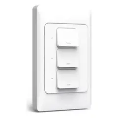 GENERICO - Interruptor De Luz Inteligente Wifi Triple Sin Neutro