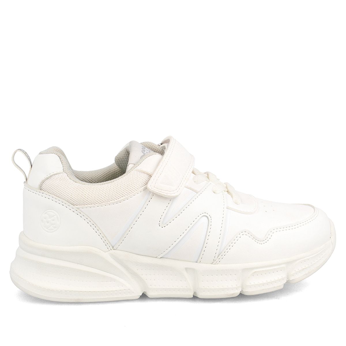 BUBBLE GUMMERS - Zapatilla Escolar Unisex Bubblegummers Collie Blanco
