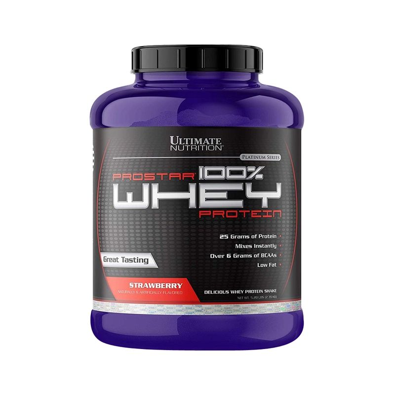 ULTIMATE NUTRITION - ProStar 100% Whey Protein 5 lbs - Ultimate Nutrition Frutilla.