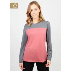 FROENS - Polera manga larga mujer MTB rosado