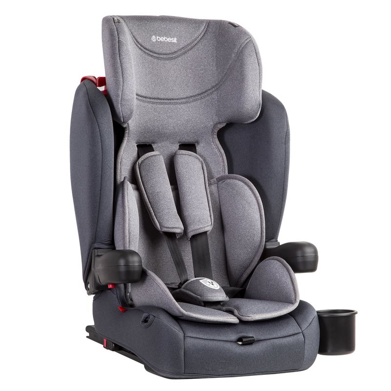 BEBESIT - Silla de Auto Butaca SmartFix Gris Bebesit