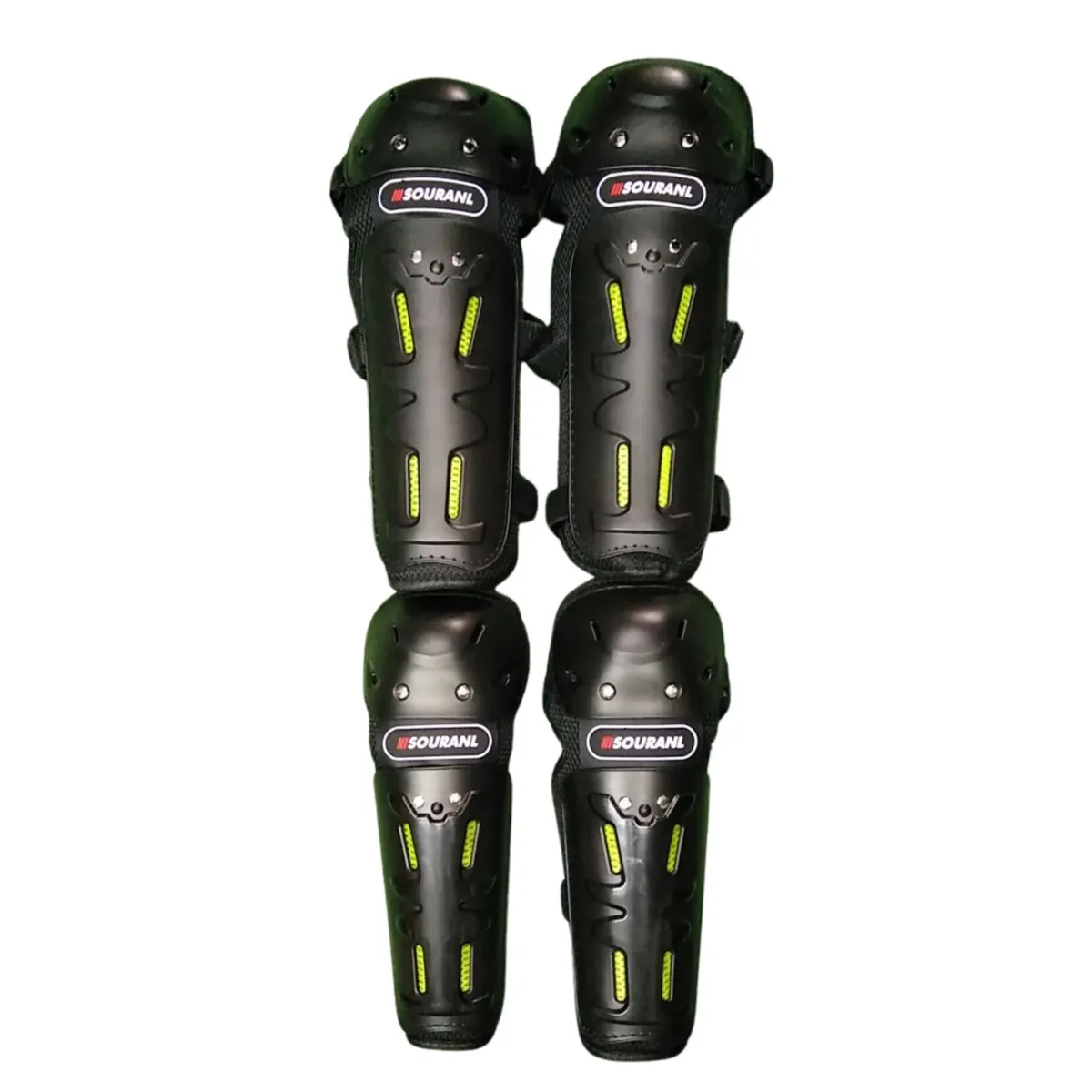 GENERICO - Set Rodilleras Y Coderas Protectoras Moto