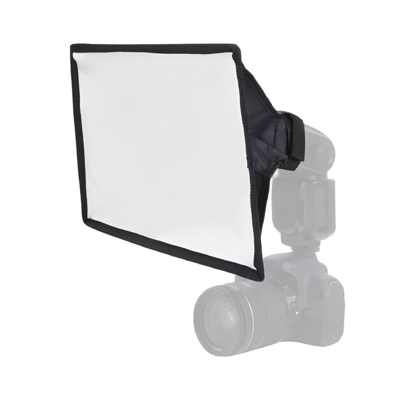 GENERICO - Difusor Flash Plegable Difusor Speedlite Softbox 20x30