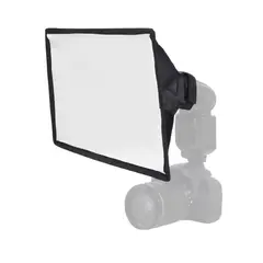 GENERICO - Difusor Flash Plegable Difusor Speedlite Softbox 20x30