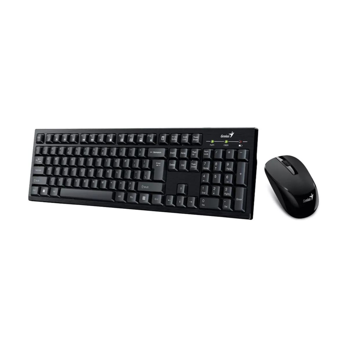 GENIUS - Kit Teclado Y Mouse Inalambrico USB Negro KM-8101