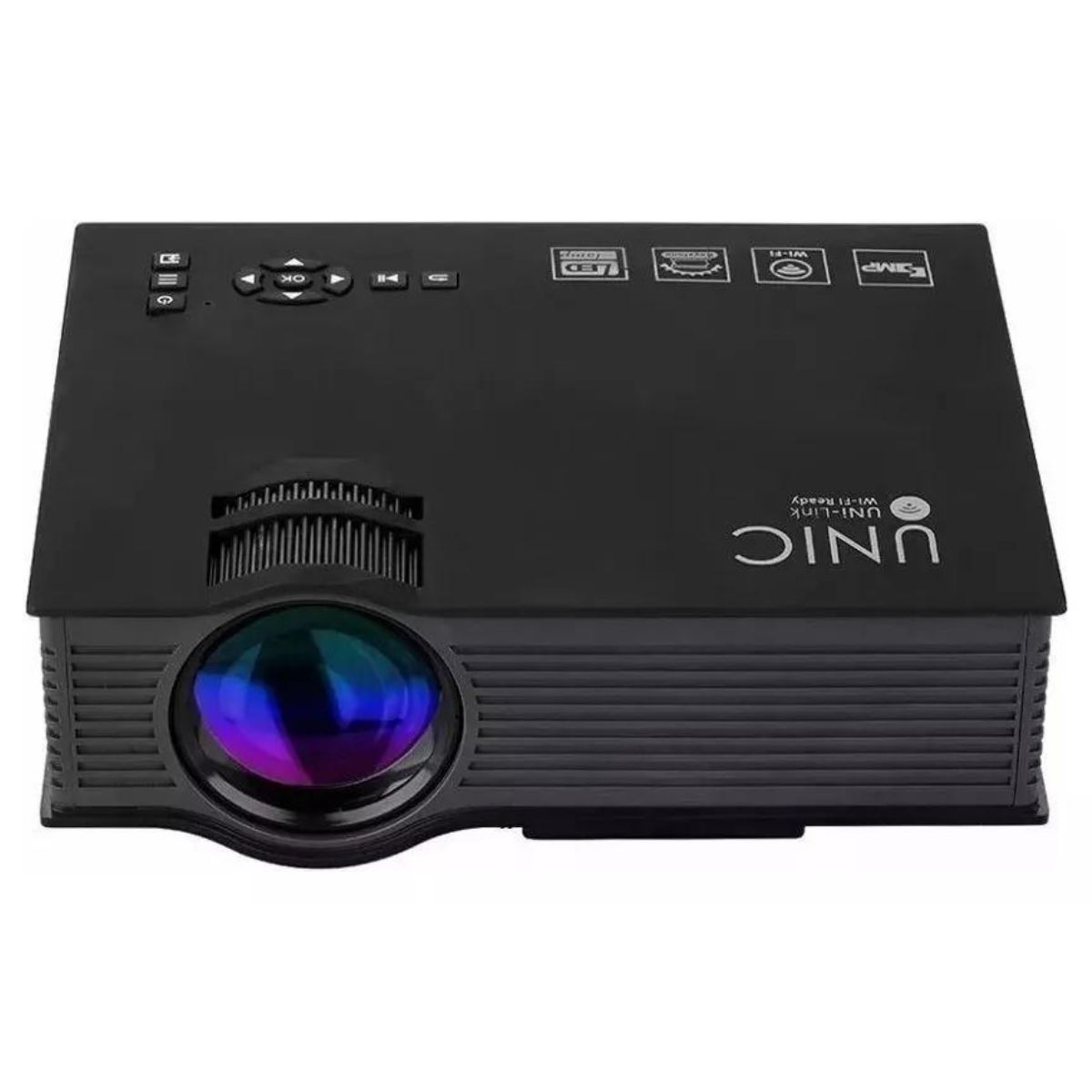 GENERICO - Proyector mini Unic Portátil 1800lm