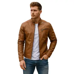 D'JOE - Chaqueta Ecocuero Soft Berlin Hombre