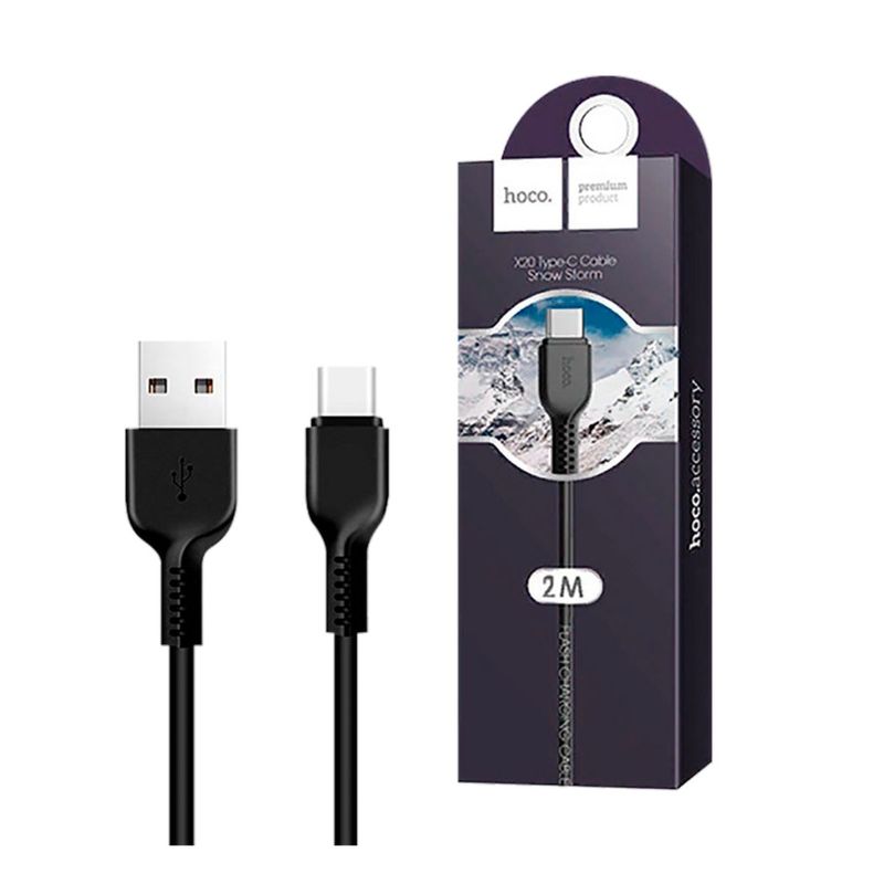 HOCO - Cable tipo C 2 metro 3A Hoco