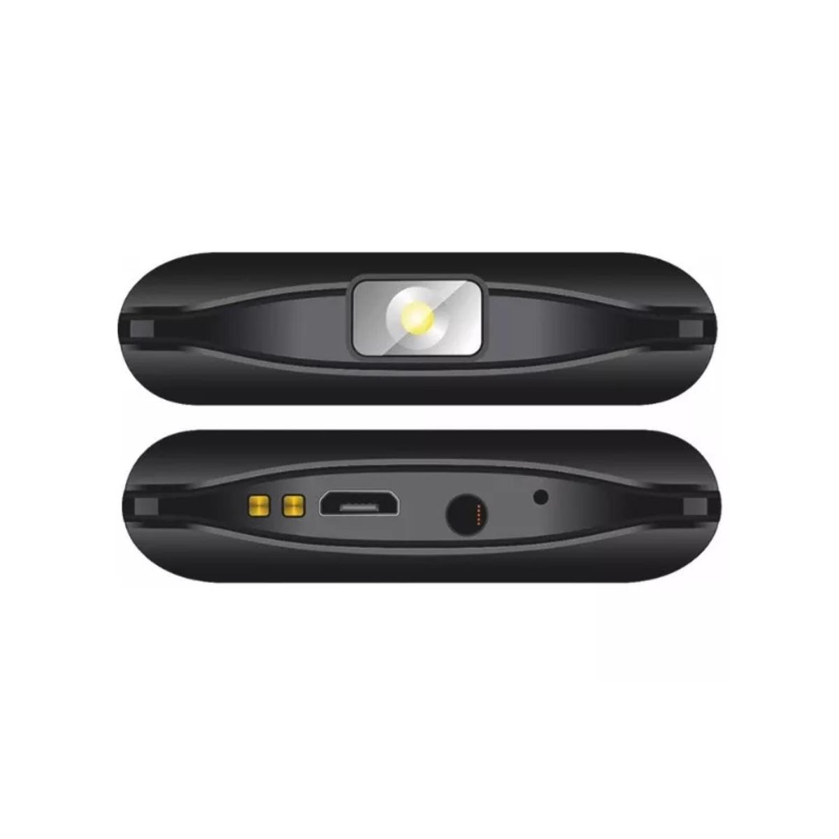 TECNOLAB - Telefono Senior Adulto Mayor 4G Negro Doble SIM Card