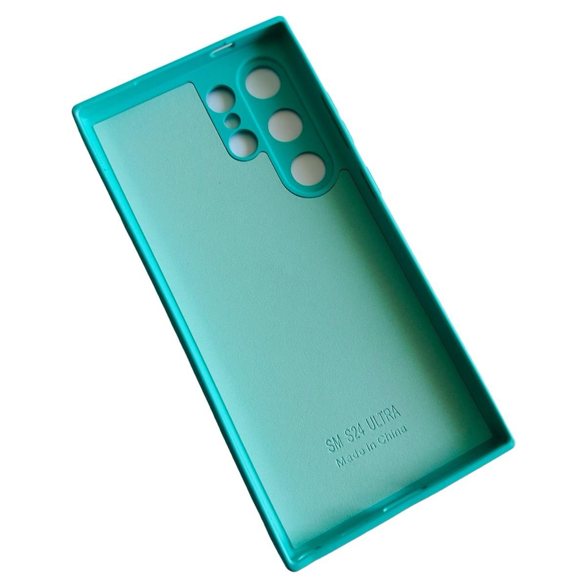 GENERICO - Carcasa Funda Para Samsung S24 Ultra Silicona Turquesa