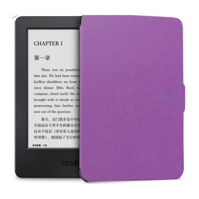 GENERICO - Funda Lila Protectora Kindle Paperwhite 10ma Generación