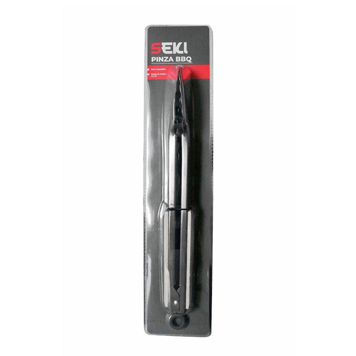 MP - Pinza Tenaza Para Cocina Asados Bbq Comedor Acero Inox