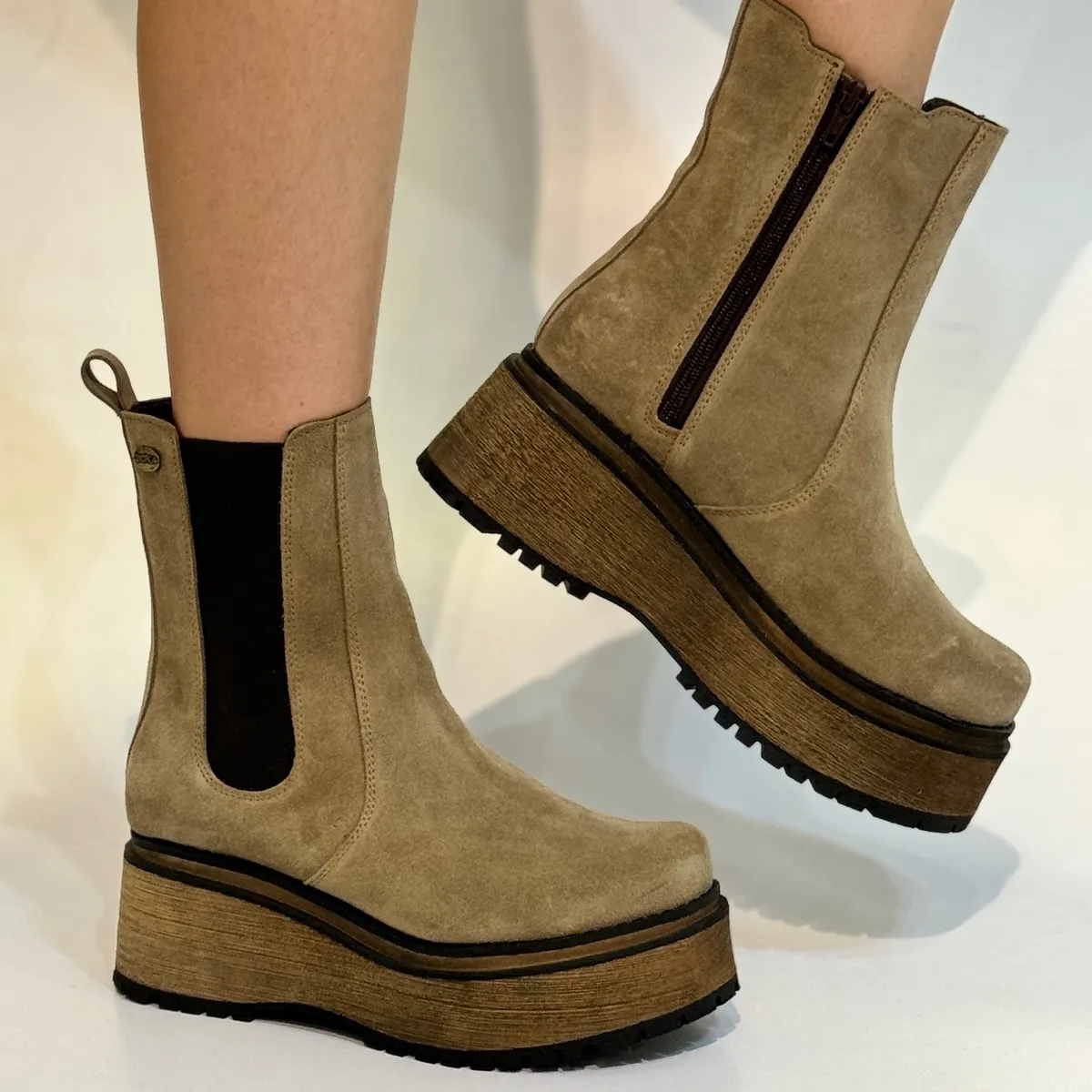 EXOTICA - Botin Zuri Reno Taupe Exotica