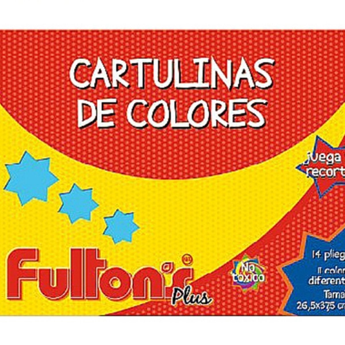 GENERICO - Cartulina De Colores Juega Y Recota  Fulton's Plus