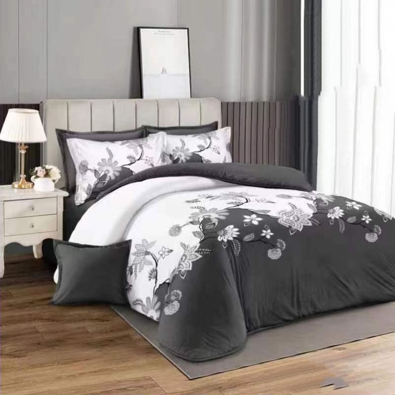 GENERICO - CUBRECAMA  KING CON TELA QUILTS DE VERANO CON DISEÑO DE FLORES TF