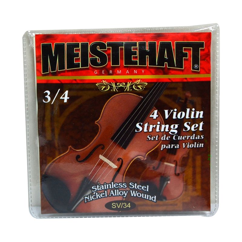 MEISTEHAFT - SET DE CUERDA PARA VIOLIN 3-4 MEISTEHAFT
