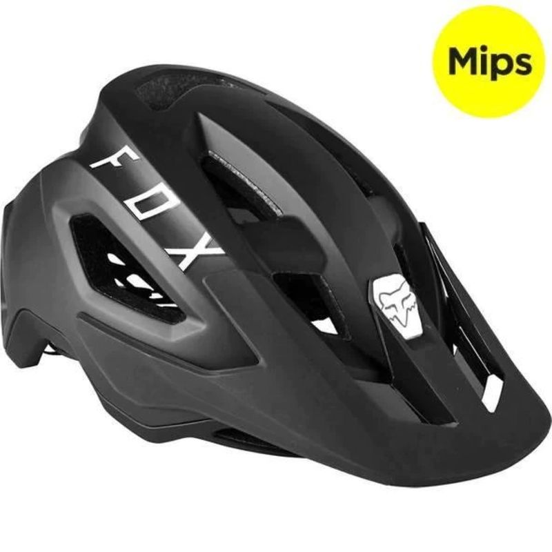 FOX - Casco Bicicleta Speedframe Mips Negro Fox Talla L 59-63 cm