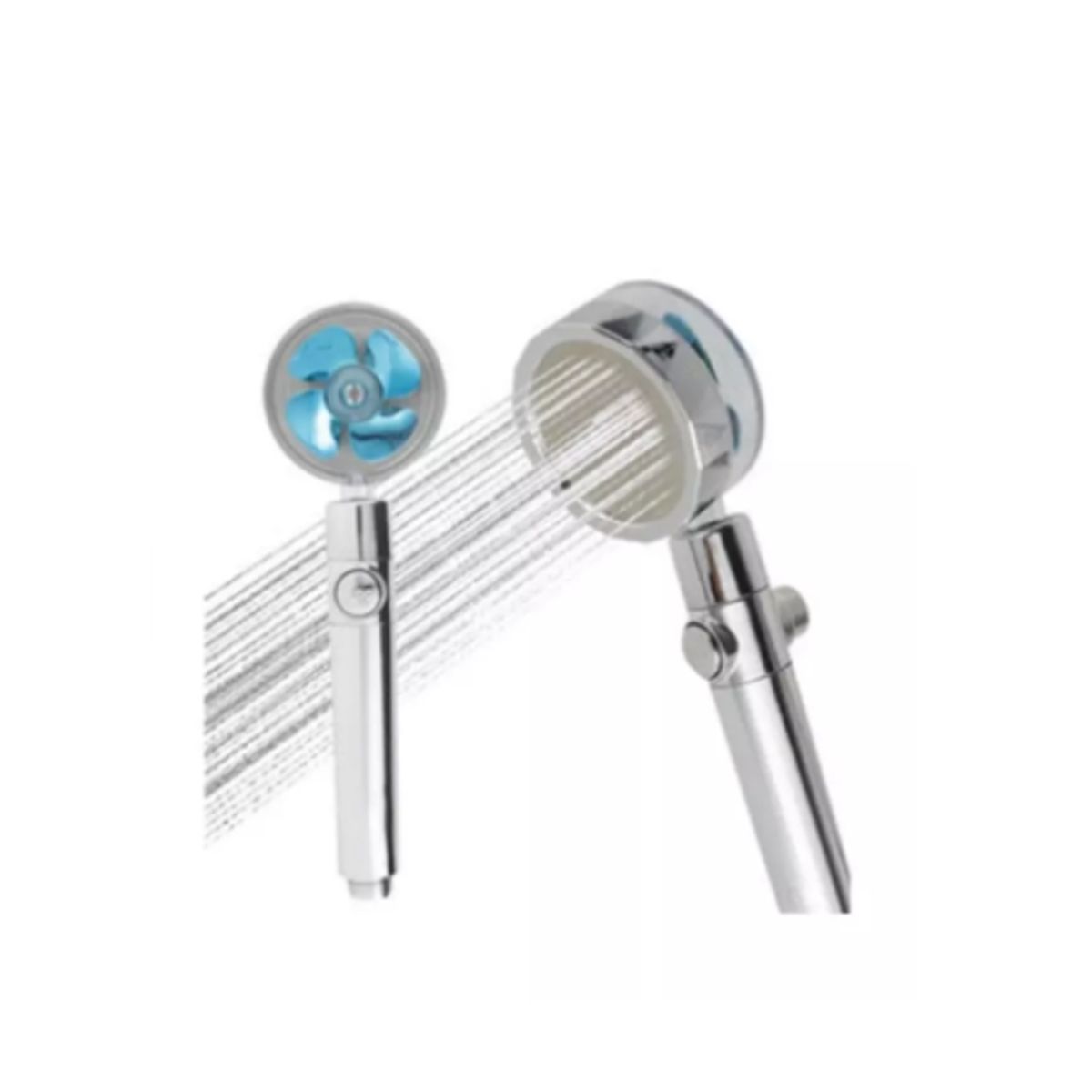 GENERICO - Ducha Hélice Turbina Mano De Alta Presión Cabezal Ducha