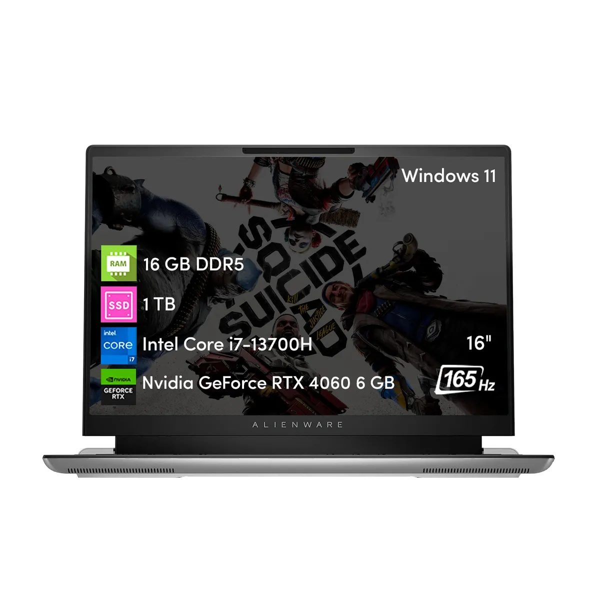DELL - Dell Alienware X16 i7 13va 16GB 1TB SSD RTX4060 8GB 16 W11