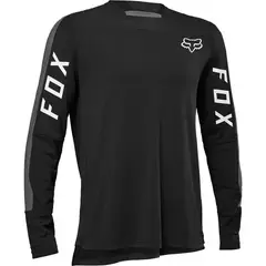 FOX - Polera Bicicleta Defend Pro Manga Larga negro Talla M