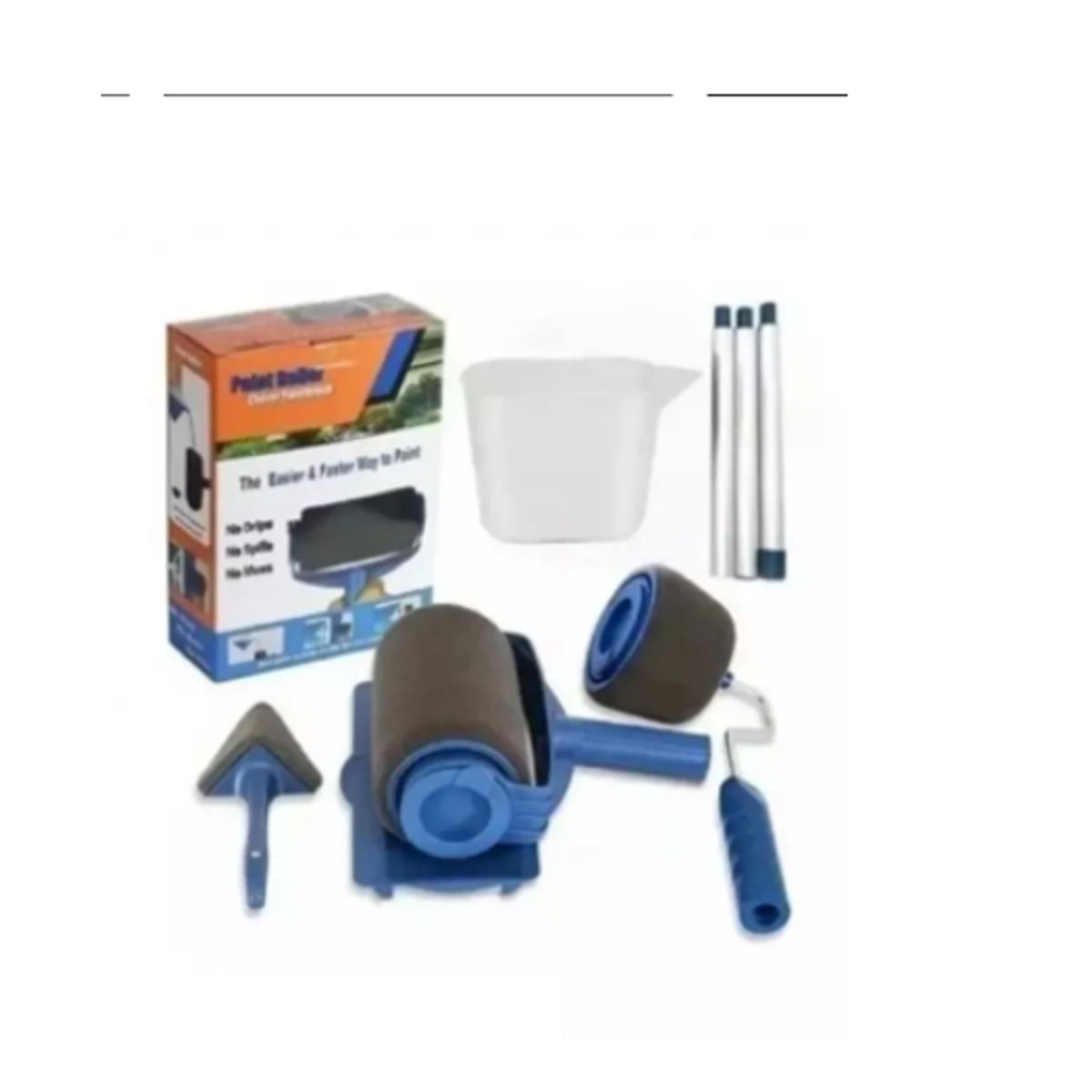 GENERICO - Rodillo Para Pintar Kit Rodillo Y Accesorios Para Pintar